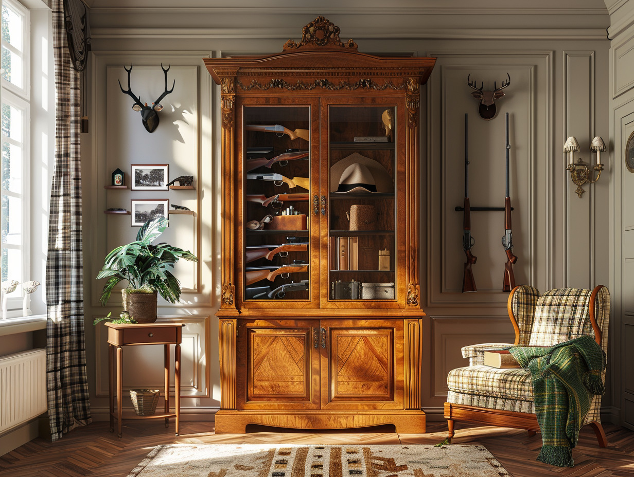 armoire à fusils